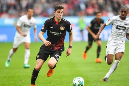 Bayer-Jungstar Havertz: 