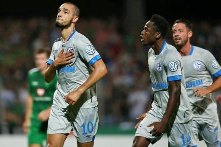 DFB-Pokal: Schalke nach Arbeitssieg in Runde zwei