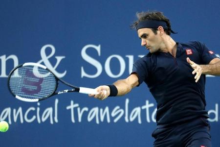 Federer zieht ins Viertelfinale von Cincinnati ein Federer zieht ins Viertelfinale von Cincinnati ein