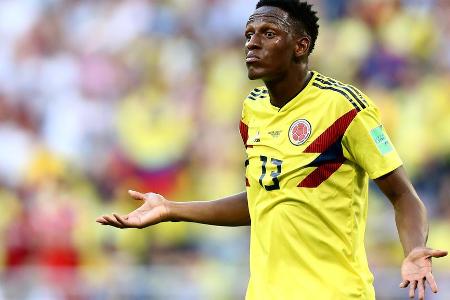 Platz 10: Yerry Mina – 30,25 Mio. Euro: FC Barcelona > FC Everton