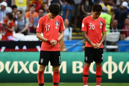 Fußballtraining im tiefen Schnee: Südkoreas Jang fliegt als Betrüger auf