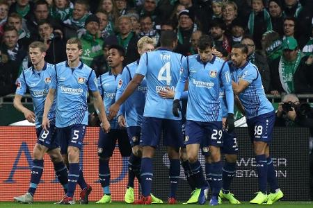 Leverkusener Lebenszeichen: Herrlich-Team spielt Werder schwindelig