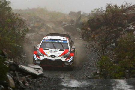 Rallye-WM: Tänak führt in Wales, Ogier Fünfter Rallye-WM: Tänak führt in Wales, Ogier Fünfter