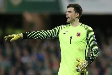 Jarstein feiert mit Norwegen zweiten Gruppensieg Jarstein feiert mit Norwegen zweiten Gruppensieg