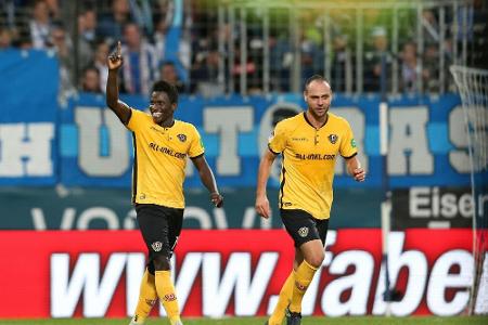 Dresden verspielt 2:0 im Ostduell in Magdeburg