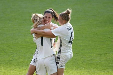 DFB-Frauen gewinnen WM-Test gegen Österreich