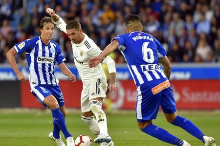 0:1 bei Alaves: Real verpasst Tabellenführung