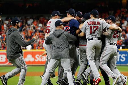 MLB: Red Sox lösen Ticket für die World Series MLB: Red Sox lösen Ticket für die World Series