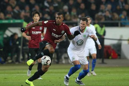 Frust nimmt zu: Hannover scheitert im Pokal an Wolfsburg