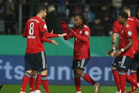 FC Bayern mit zweitem Anzug ohne Glanz ins Achtelfinale