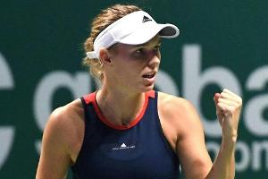 WTA-Saisonfinale: Wozniacki wahrt Halbfinal-Chance