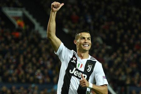 Ronaldo und Juve jubeln in Manchester, Madrid mit Pflichtsieg gegen Pilsen