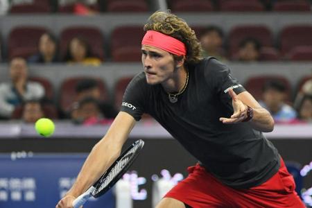 Alexander Zverev in Shanghai im Achtelfinale Alexander Zverev in Shanghai im Achtelfinale
