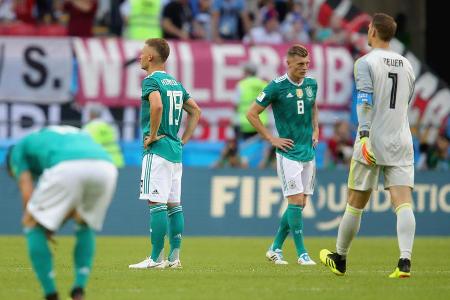 Die FIFA führt die stärksten Teams auf dem Globus in ihrer Rangliste. Ex-Weltmeister Deutschland liegt weiterhin deutlich au...