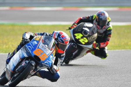 Moto3: Philipp Öttl fährt in die Punkte Moto3: Philipp Öttl fährt in die Punkte