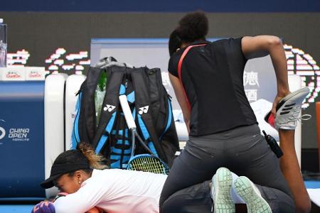 Rückenprobleme: Osaka sagt Teilnahme in Hongkong ab Rückenprobleme: Osaka sagt Teilnahme in Hongkong ab