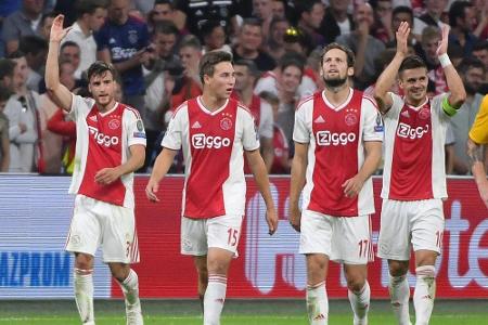 Ajax Amsterdam mit Verspätung nach München: 