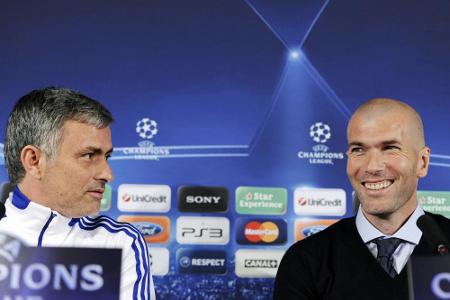 Medien: Zidane klingelt bei Mourinho durch Medien: Zidane klingelt bei Mourinho durch