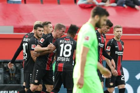 Bellarabi rettet Bayer: 2:2 gegen Hannover