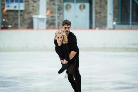 Skate America: Hase/Seegert nach dem Kurzprogramm Dritte Skate America: Hase/Seegert nach dem Kurzprogramm Dritte