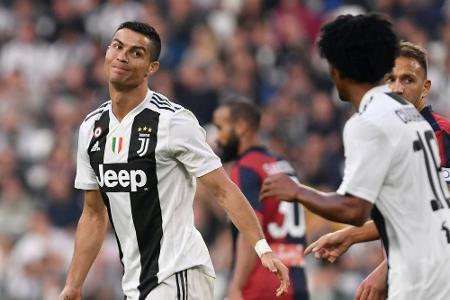 Ronaldo-Tor reicht nicht: Juve stolpert gegen Genua