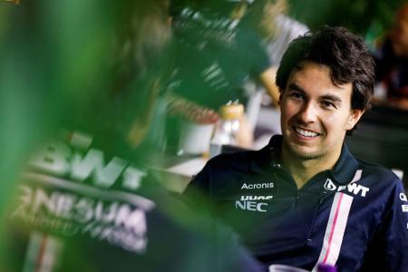 Perez fährt auch 2019 für Racing Point Force India Perez fährt auch 2019 für Racing Point Force India