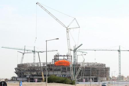 Katar-Versprechen für umweltschonende Fußball-WM 2022 Katar-Versprechen für umweltschonende Fußball-WM 2022