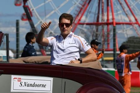 McLaren-Pilot Vandoorne geht in die Formel E