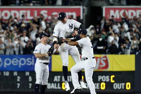 Baseball: New York Yankees stehen im Viertelfinale