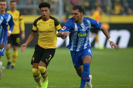 Trotz Sanchos Doppelpack: Dortmunds Siegesserie reißt gegen Hertha Trotz Sanchos Doppelpack: Dortmunds Siegesserie reißt gegen Hertha