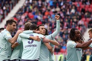 Bayern gewinnen mit Mühe in Mainz
