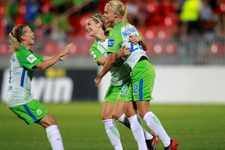 Wolfsburg mit perfekter Bilanz, Bayern und Essen mit Remis Wolfsburg mit perfekter Bilanz, Bayern und Essen mit Remis