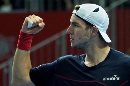 Struff erreicht Viertelfinale in Antwerpen