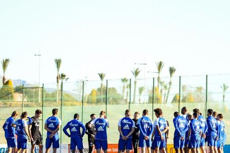 Schalke im Winter-Trainingslager in Benidorm