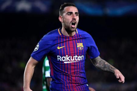 Paco Alcácer (FC Barcelona → Borussia Dortmund, Leihe mit Kaufoption)