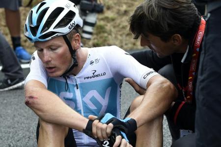 Nach Kollision mit Vuelta-Mitarbeiter: Beckenbruch bei van Baarle
