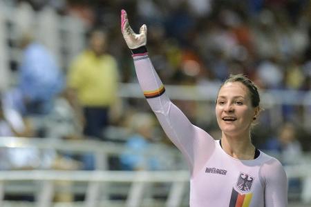 Von Sportlern geehrte Kristina Vogel: Von Sportlern geehrte Kristina Vogel: