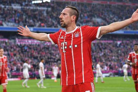 Platz 9: Franck Ribéry - 80 Tore in 254 Spielen