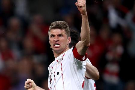 Platz 5: Thomas Müller - 106 Tore in 293 Spielen