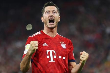 Platz 2: Robert Lewandowski - 183 Tore in 263 Spielen