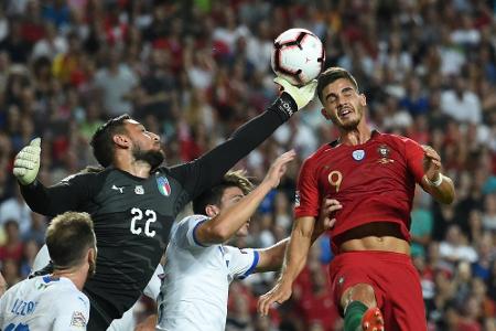 Ohne Ronaldo: Portugal startet mit 1:0-Sieg gegen Italien
