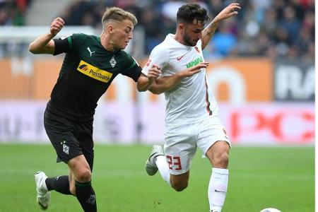 Gladbach weiter ohne Sieg in Augsburg Gladbach weiter ohne Sieg in Augsburg