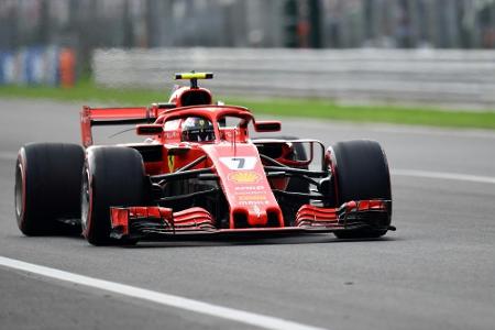 Formel 1: Räikkönen holt Pole Position in Monza vor Vettel