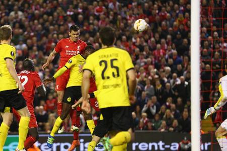 Vor heimischer Kulisse ein 1:1 eingefahren, drehte der BVB im April 2016 in Liverpool mächtig auf und zog nach 57. Minuten a...