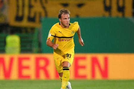 Götze in Dortmunder Startelf in Brügge