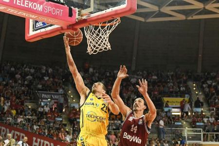 Sport1 zeigt bis zu 47 Spiele der Basketball-Bundesliga im Free-TV
