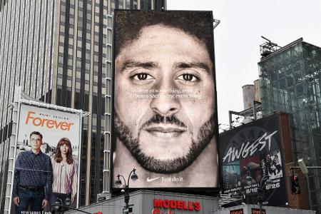 Kaepernick-Kampagne sorgt für große Reichweite bei Nike