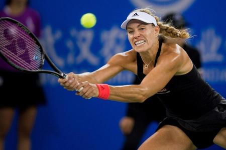 Kerber scheitert im Achtelfinale von Wuhan - Barthel in Taschkent weiter