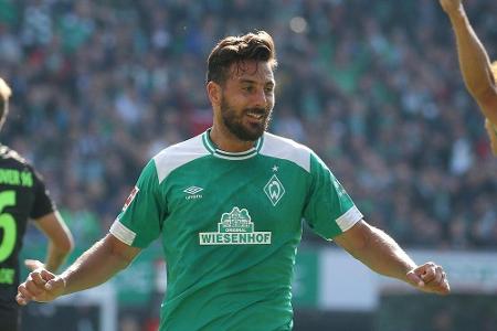 Pizarro schießt Werder zum Sieg gegen Meppen