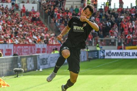 Verletzung beim Torjubel: Augsburg muss mehrere Wochen auf Ji verzichten Verletzung beim Torjubel: Augsburg muss mehrere Wochen auf Ji verzichten
